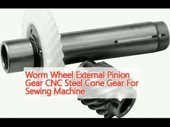 워크 휠 외부 피니언 기어 CNC 스틸 콩 기어 꿰매기 기계
