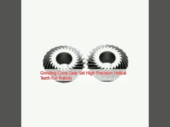 밀링 코너 기어 세트 로봇을 위한 고정도 나선 치아